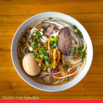  Guilin Mi Fen:  A Symphony of Spicy Broth and Delicate Rice Noodles